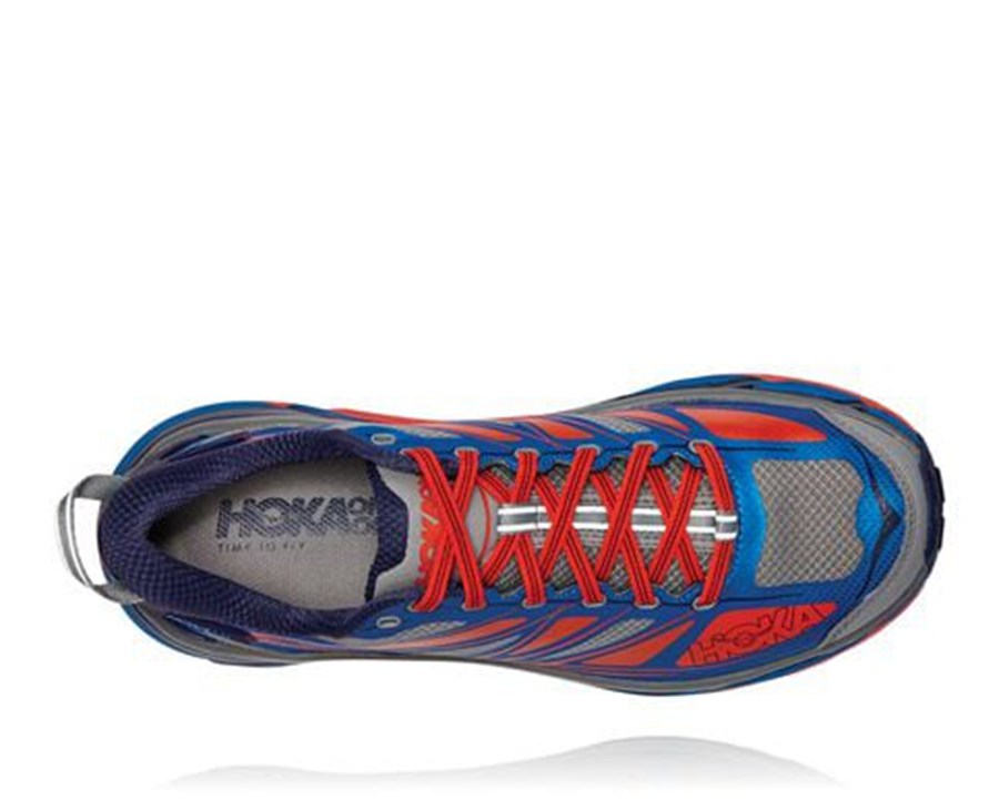 Zapatillas Trail Hoka One One Hombre - Mafate Speed 2 - Azules - WGO869503